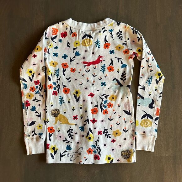 Hanna Andersson size 5 Make It Magic Long John Pajamas - Picture 4 of 9